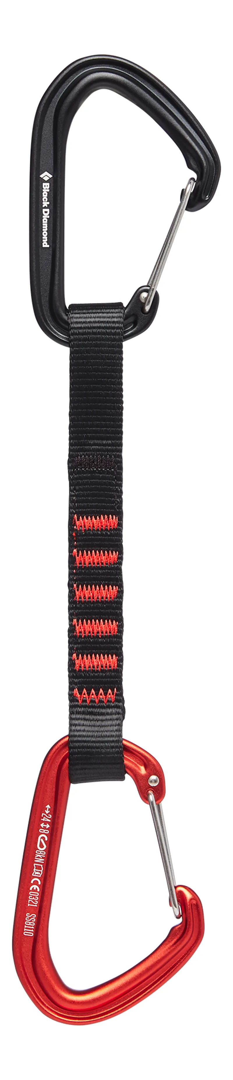 Black Diamond HotWire Quickdraw 16cm Octane